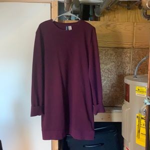 H&M sweater dress medium